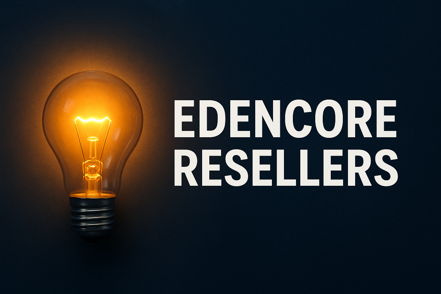 Edencore Reseller Program Banner