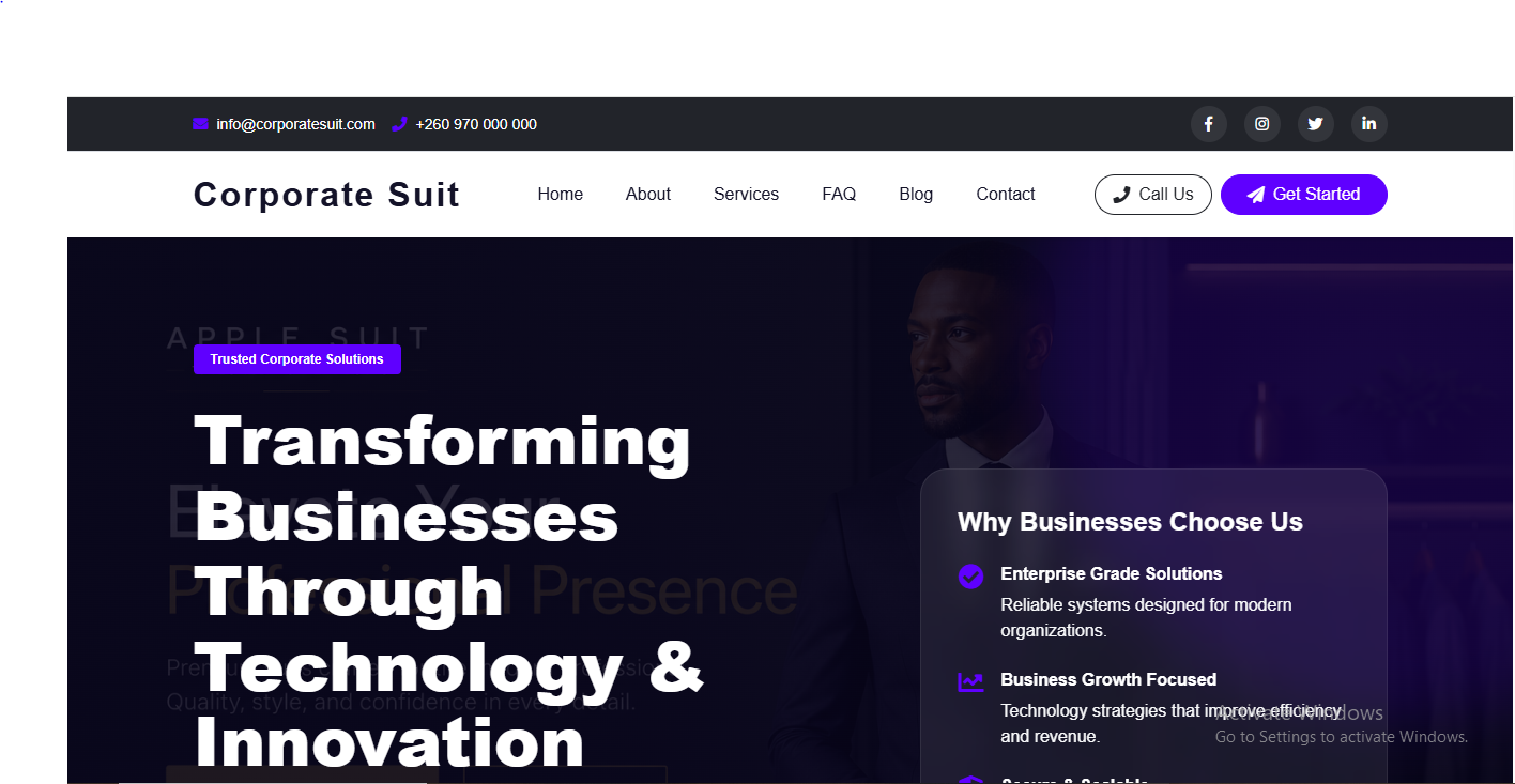 Corporate Suit